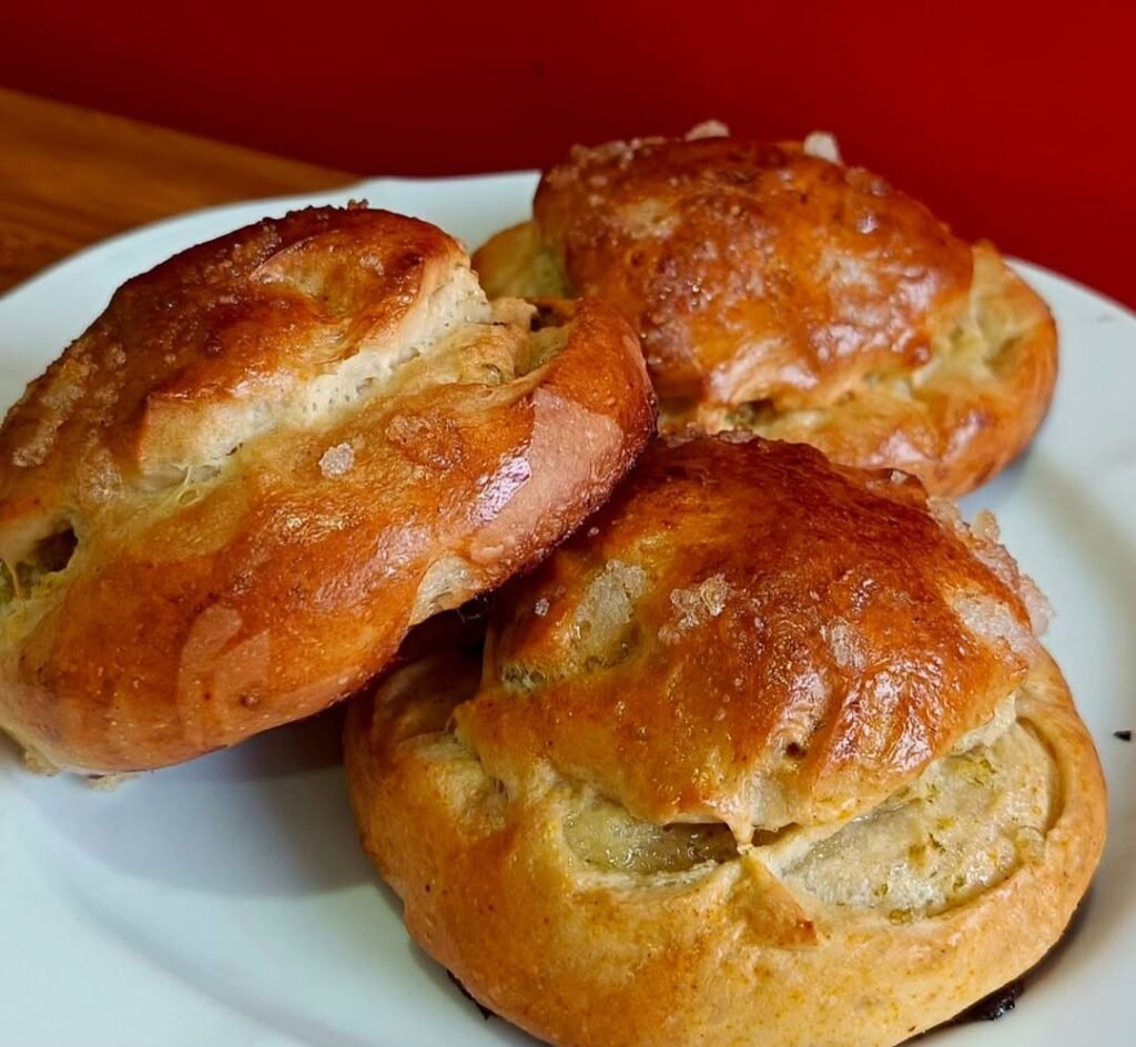 Bakery Style Chocolate Chip Brioche Rolls