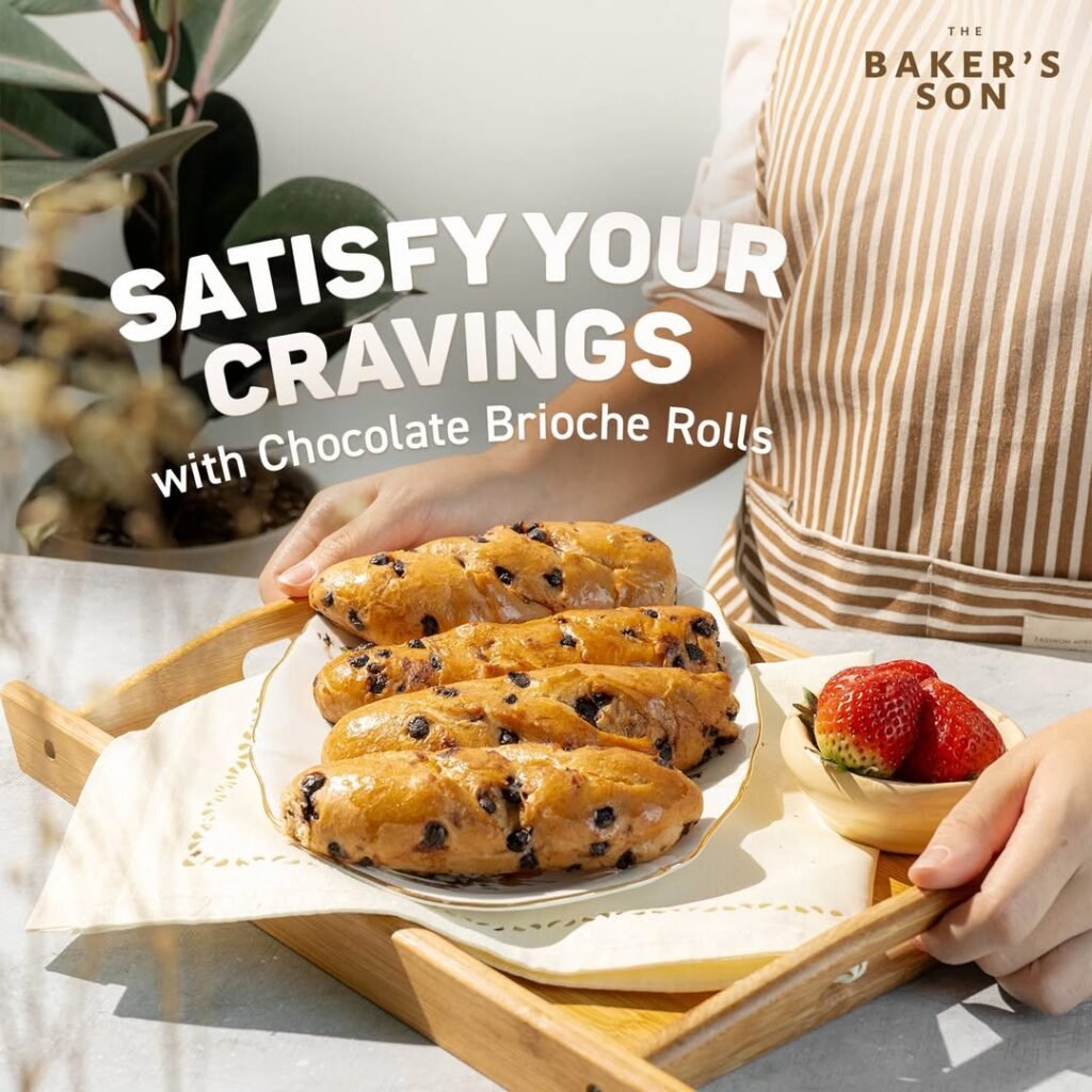 Chocolate Chip Brioche Rolls