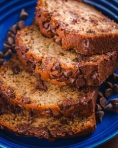 Chocolate Chip Banana Bread Recipe 2 Bananas