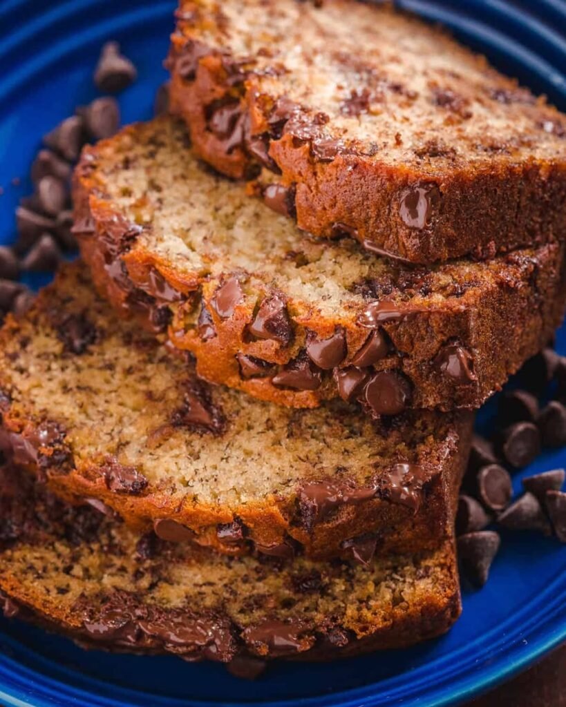 What is a Chocolate Chip Banana Bread Recipe 2 Bananas